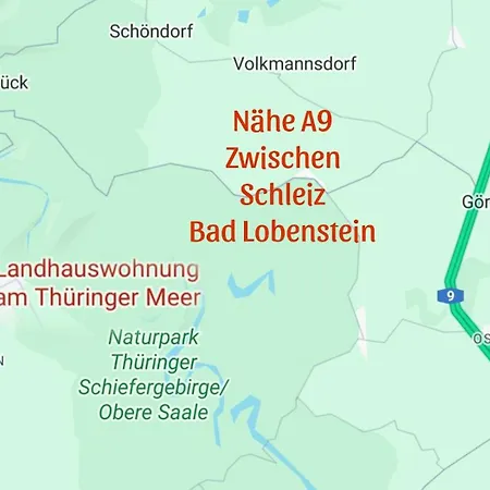 Apartament Landhauswohnung Am Thueringer - Fuehlen Zuhause Remptendorf