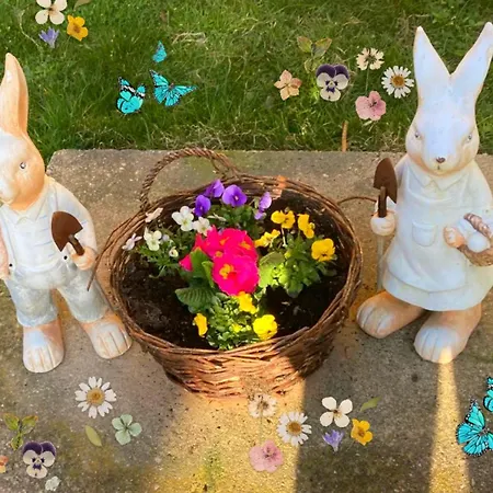 Landhauswohnung Am Thueringer - Fuehlen Zuhause Apartament *