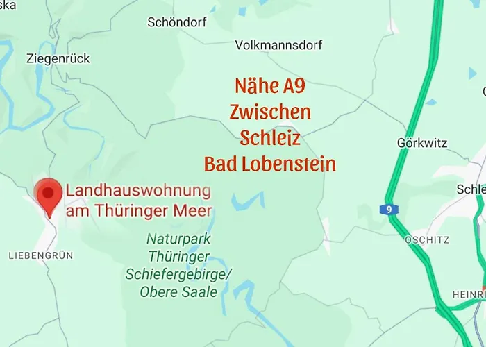 アパート Landhauswohnung Am Thueringer - Fuehlen Zuhause Remptendorf